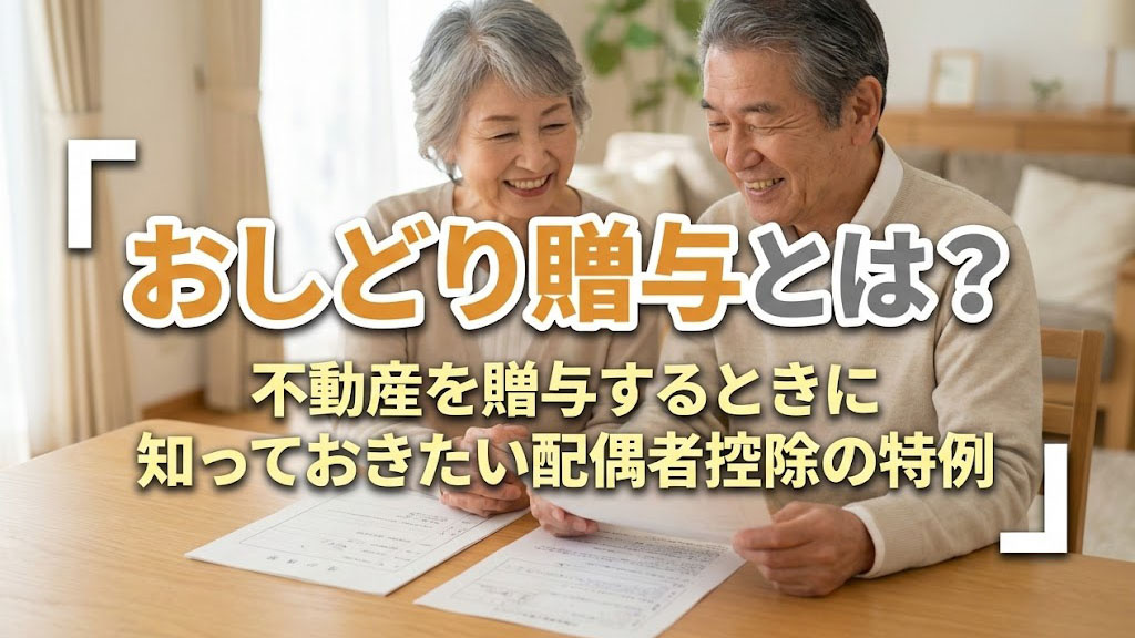おしどり贈与とは？不動産を贈与するときに知っておきたい配偶者...の画像