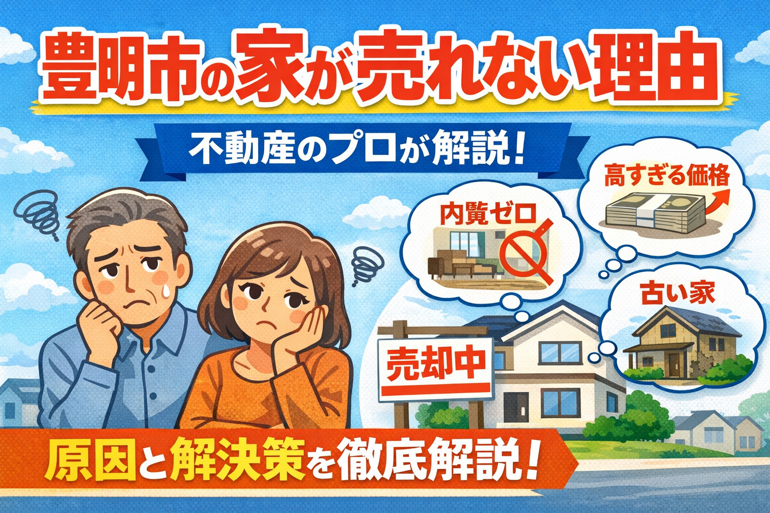 【豊明市】家が売れない理由とは？不動産のプロが教える5つの原...の画像