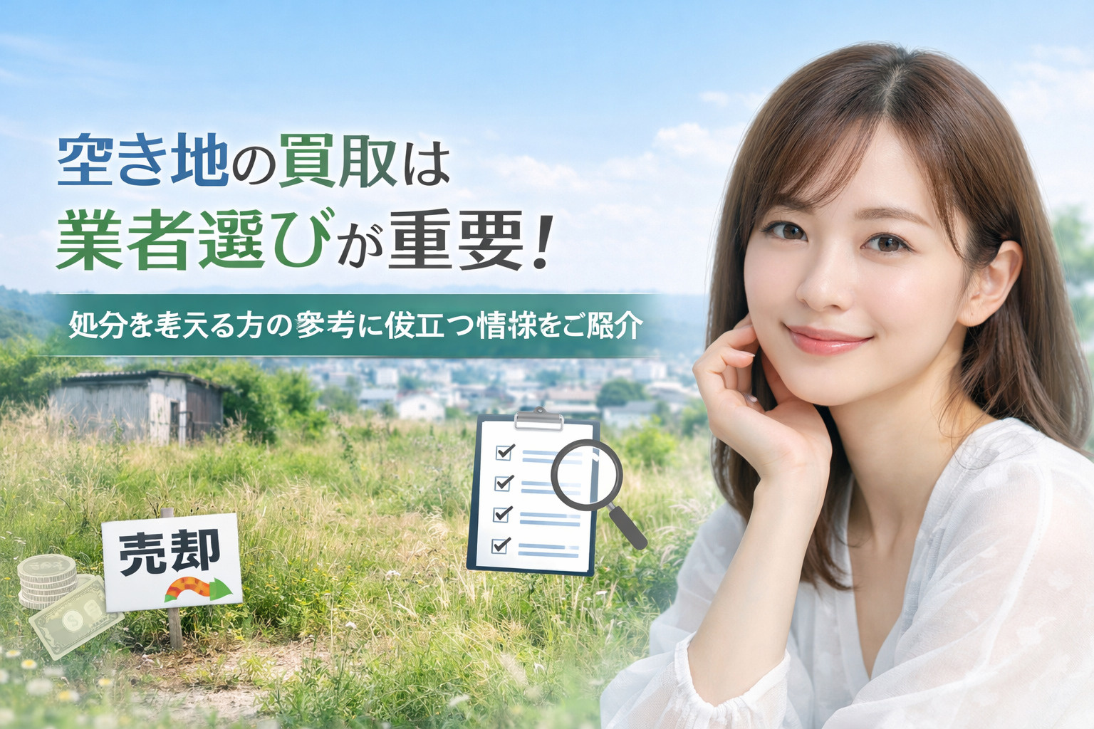 空き地の買取は業者選びが重要！処分を考える方の参考に役立つ情...の画像