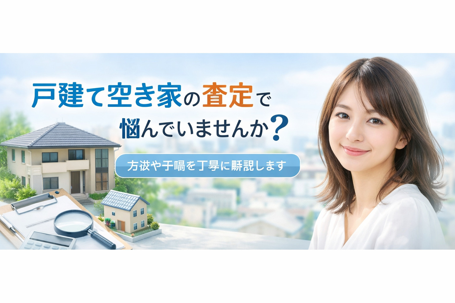 戸建て空き家の査定で悩んでいませんか？方法や手順を丁寧に解説...の画像