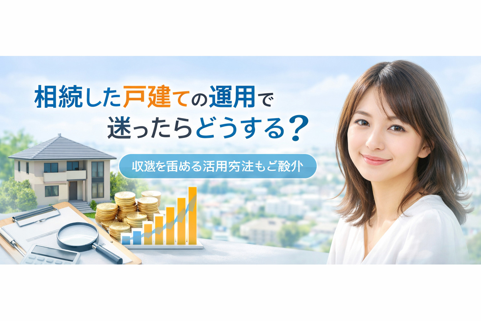 相続した戸建ての運用で迷ったらどうする？収益を高める活用方法...の画像