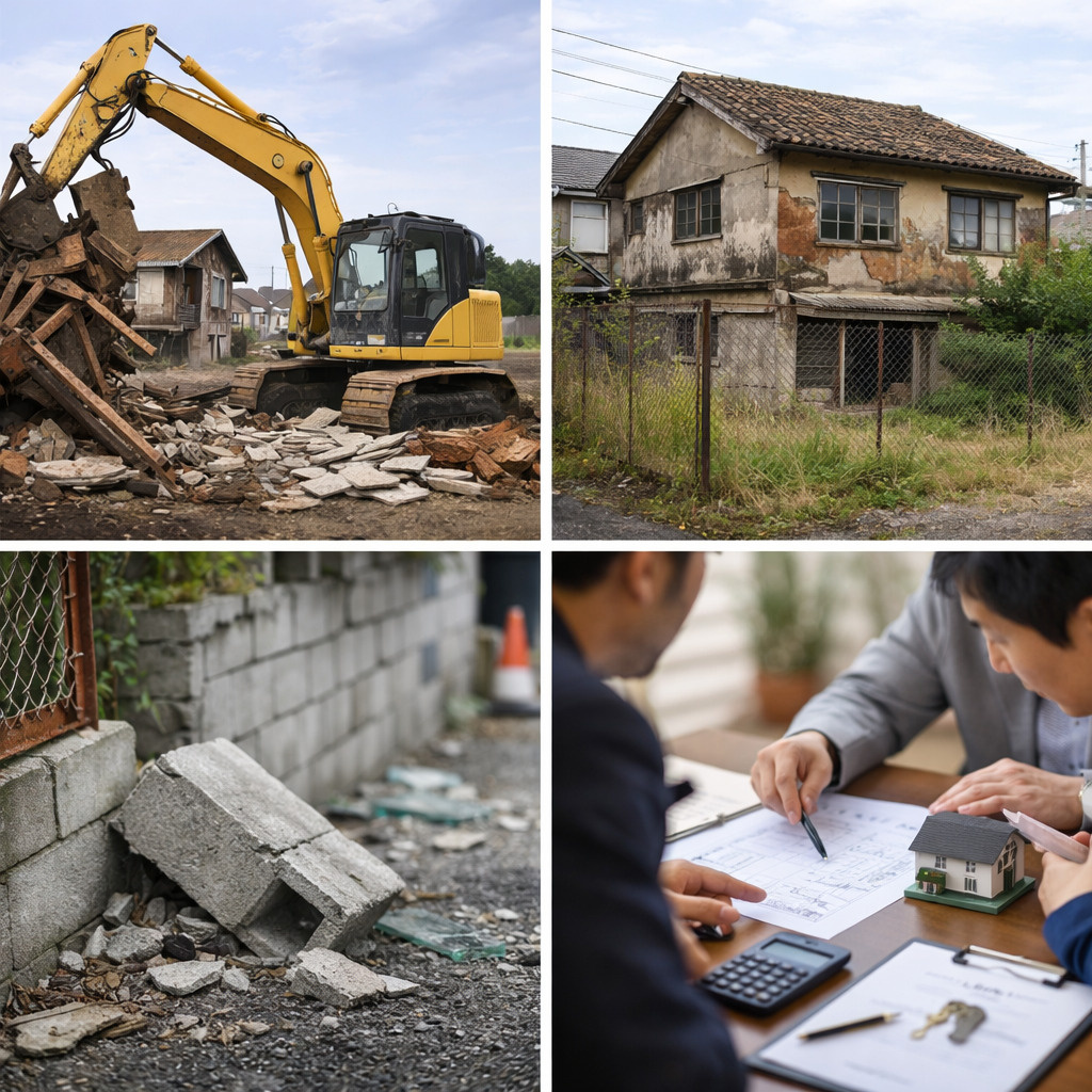 解体すると税金が上がる？  土地の税制の考え方の画像