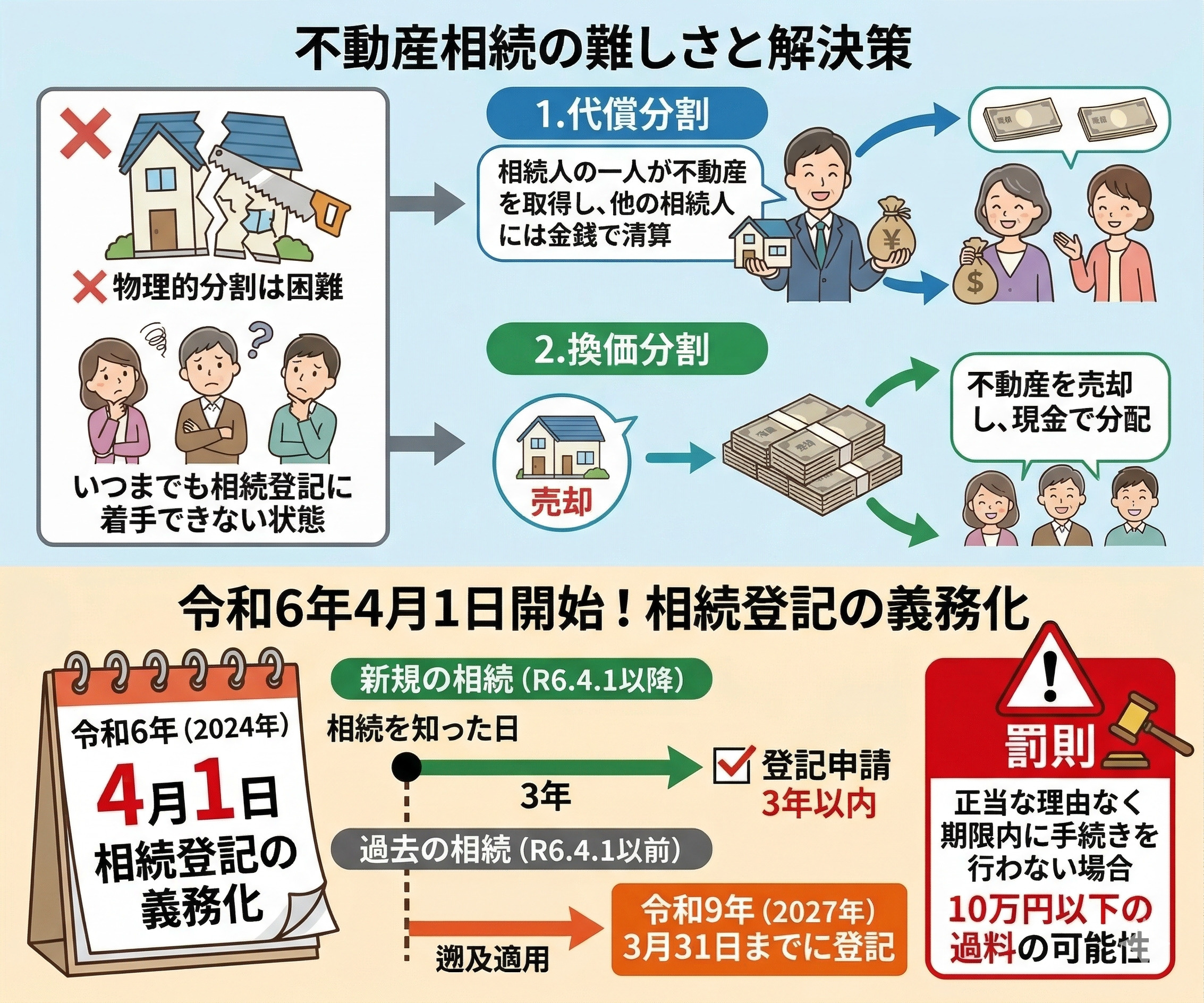 西京区で不動産相続に悩んでいませんか 遺産分割協議の進め方も...の画像