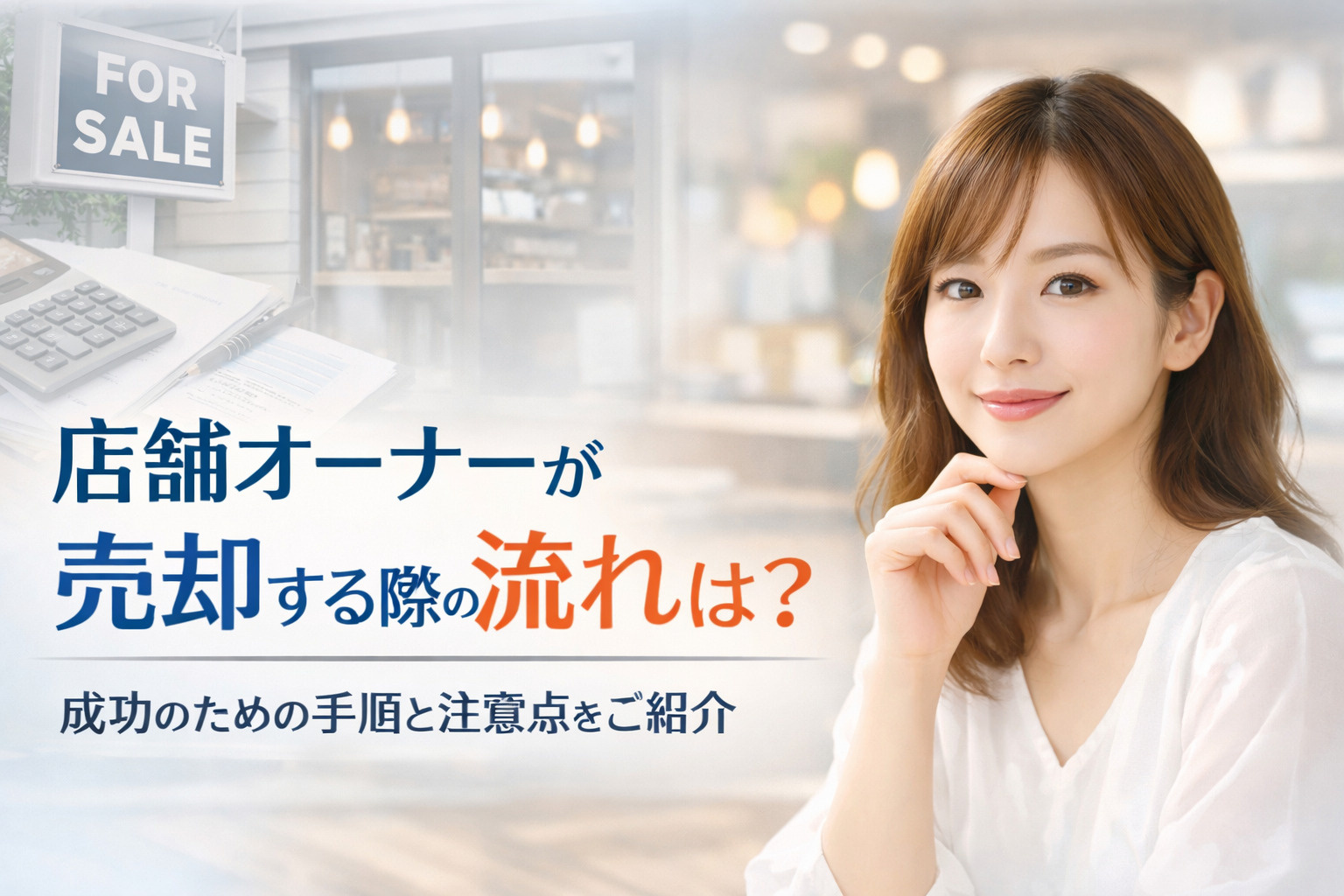 店舗オーナーが売却する際の流れは？成功のための手順と注意点を...の画像