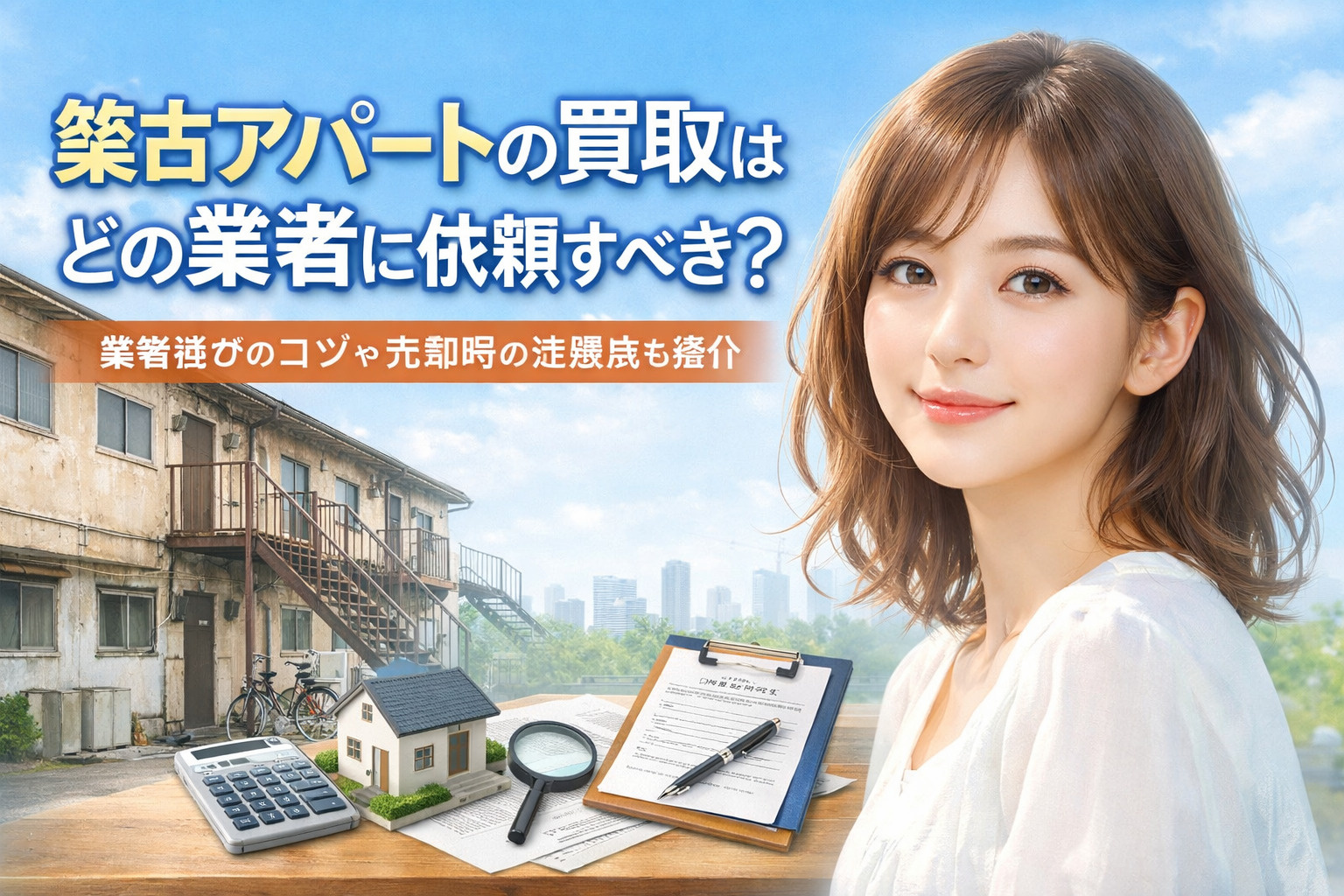 築古アパートの買取はどの業者に依頼すべき？業者選びのコツや売...の画像