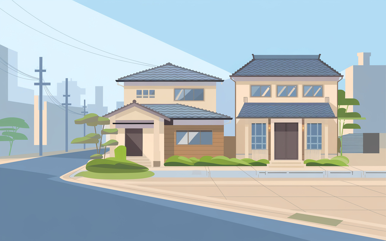 再建築不可一戸建てと再建築可の長屋はどちらが売りやすい？売却...の画像