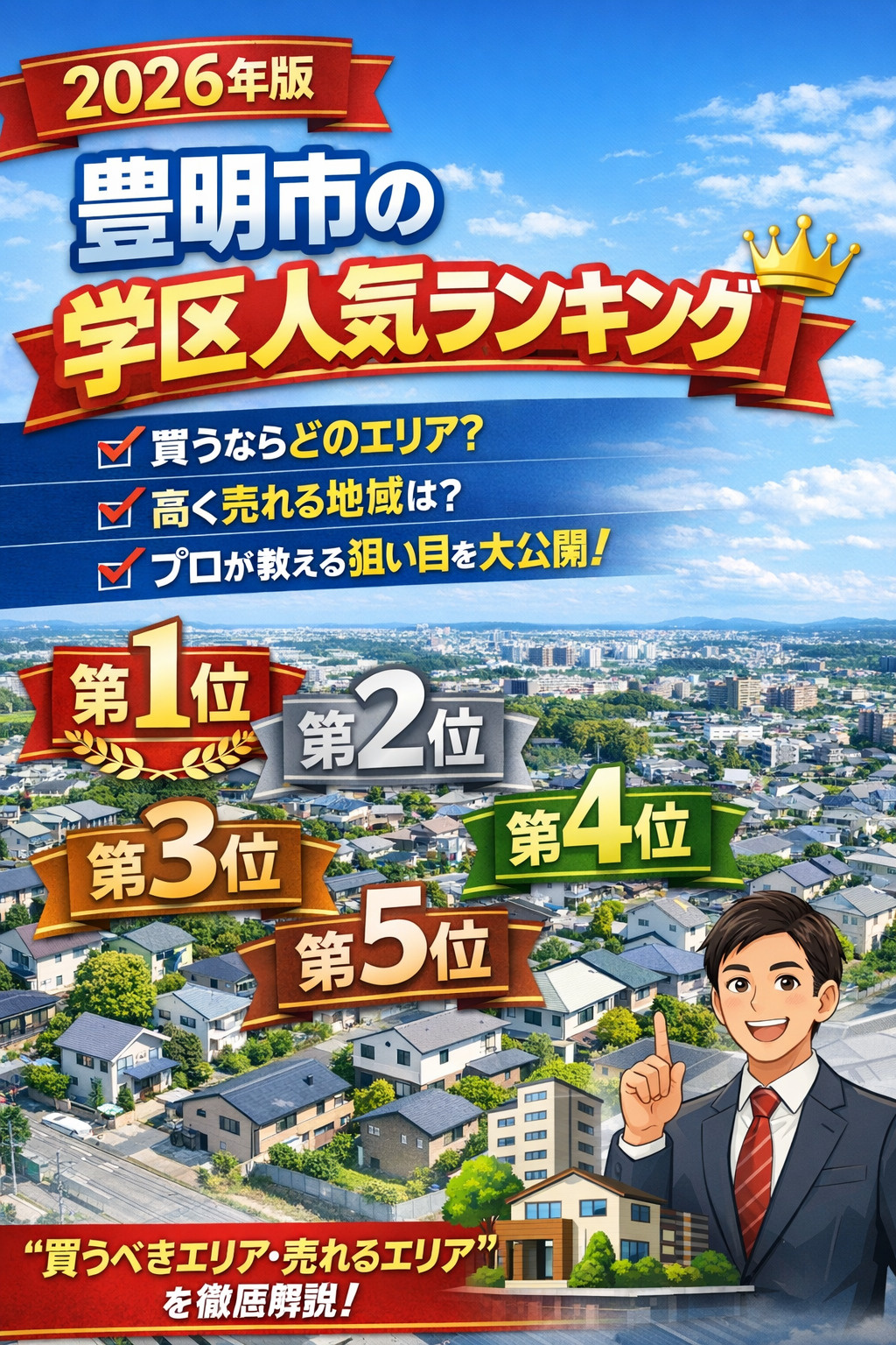 【2026年版】豊明市の学区人気ランキング｜不動産のプロが教...の画像