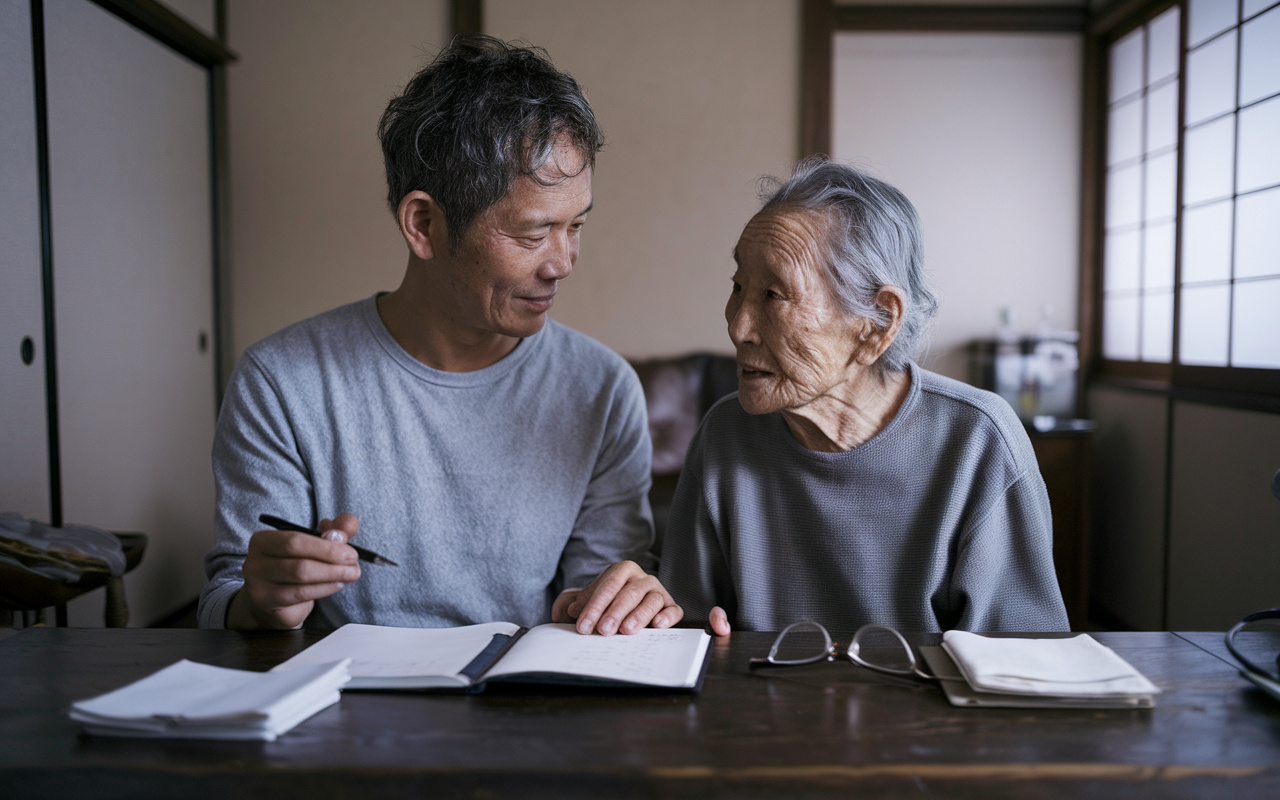 親が高齢になったら何から始める？介護と終活の進め方をやさしく...の画像