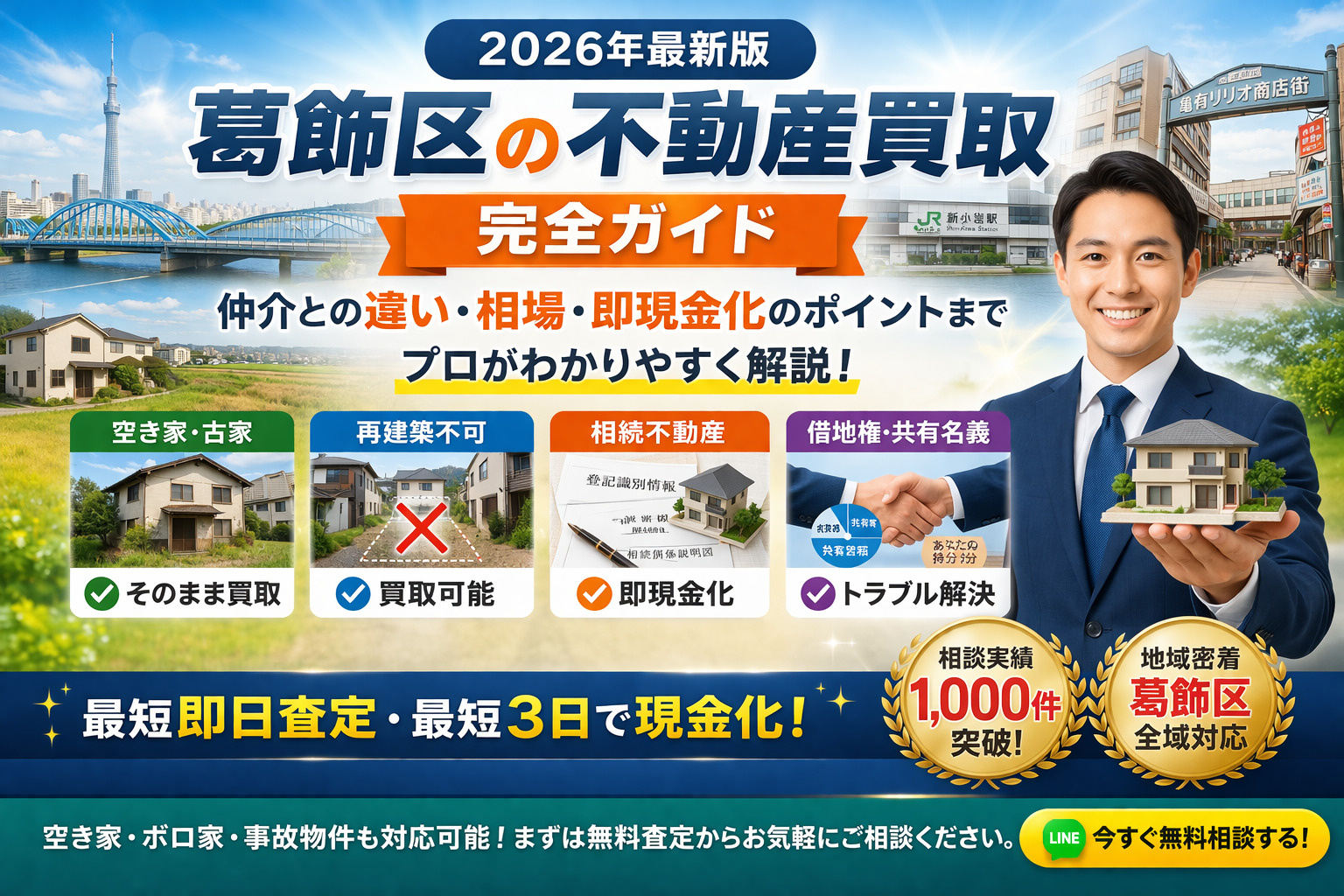 【2026年最新版】葛飾区で不動産買取を依頼する完全ガイド｜...の画像