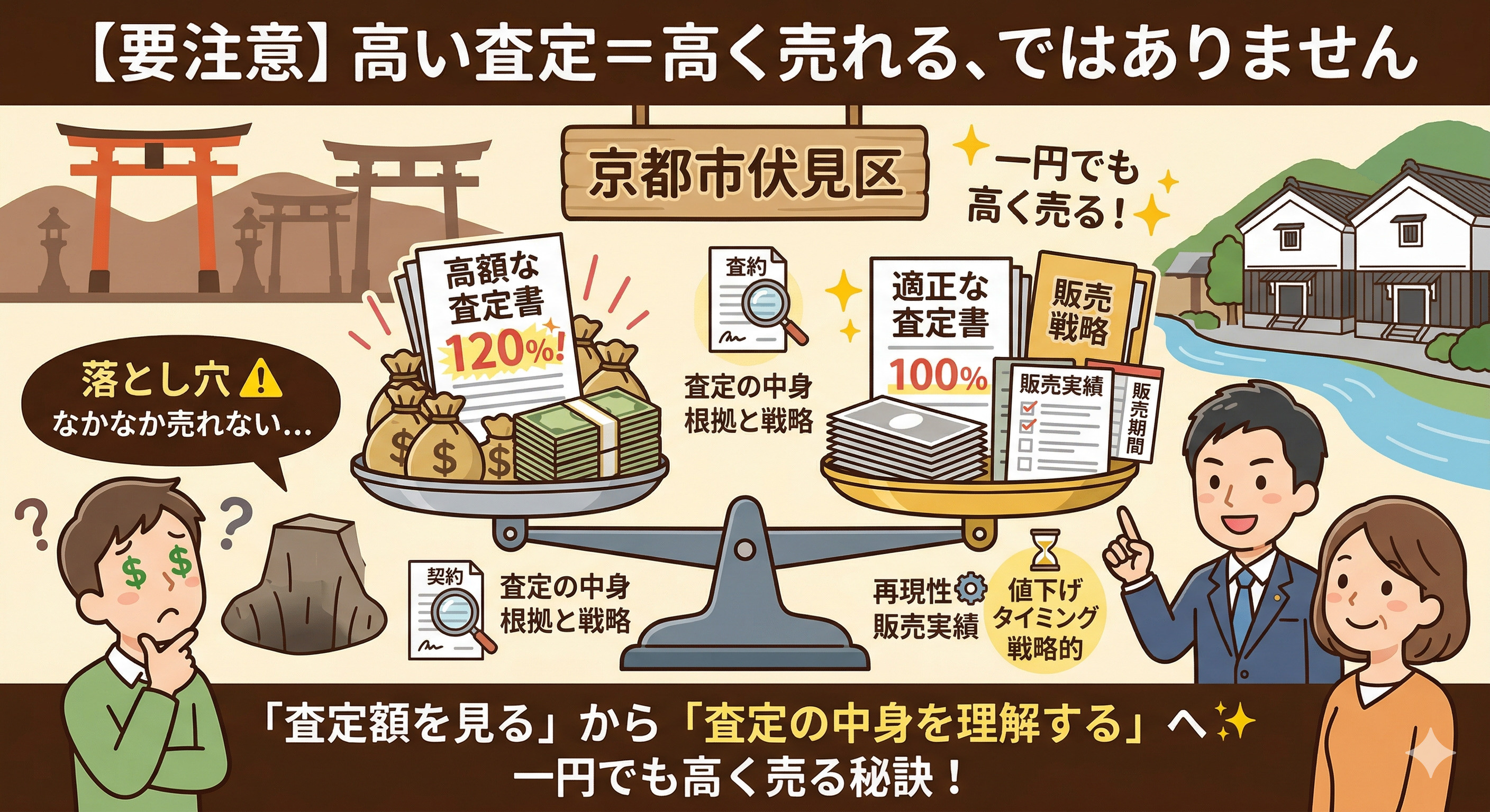 【要注意】高い査定＝高く売れる、ではありません｜京都市伏見区...の画像