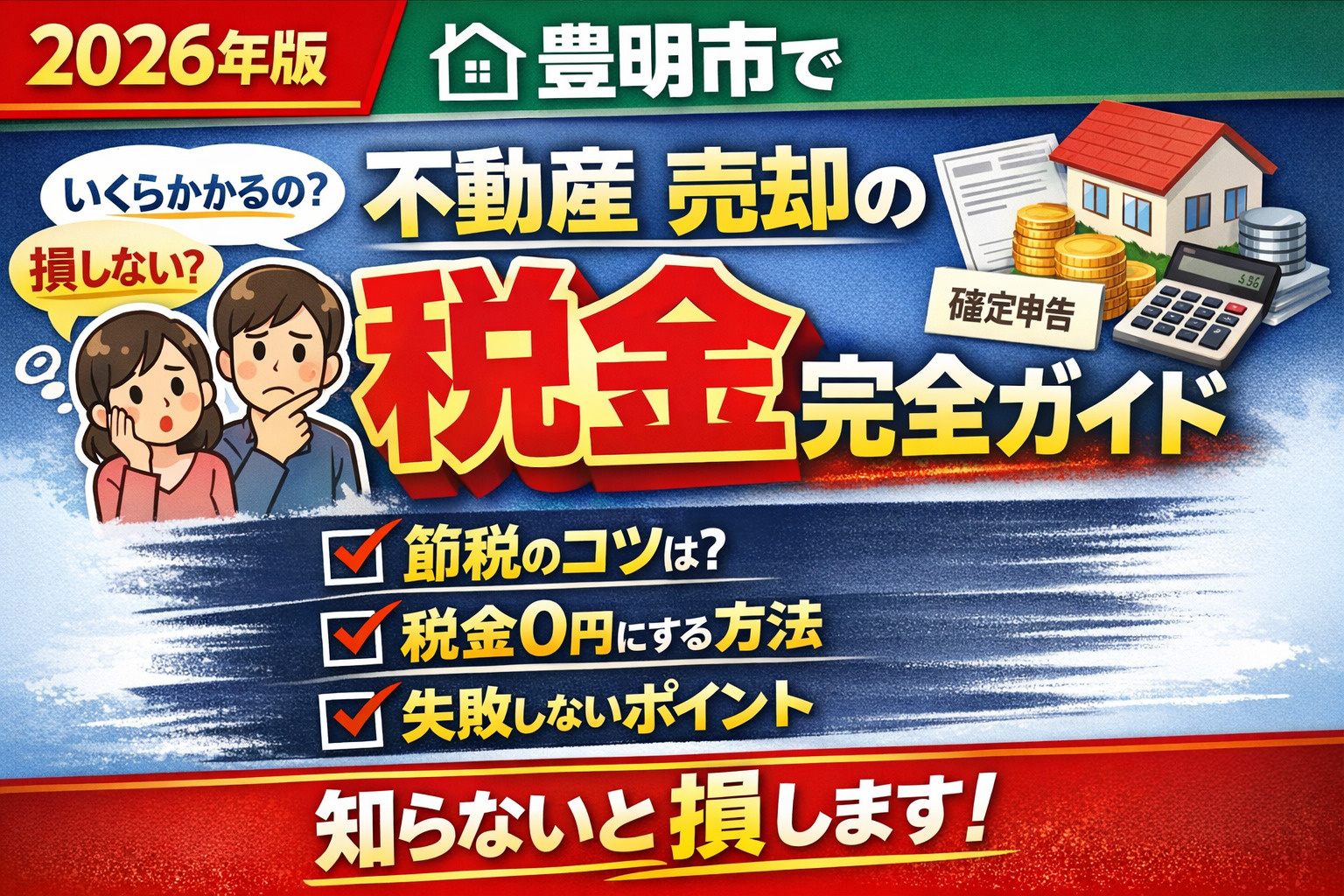 【2026年版】豊明市で不動産を売却したときの税金を完全解説...の画像