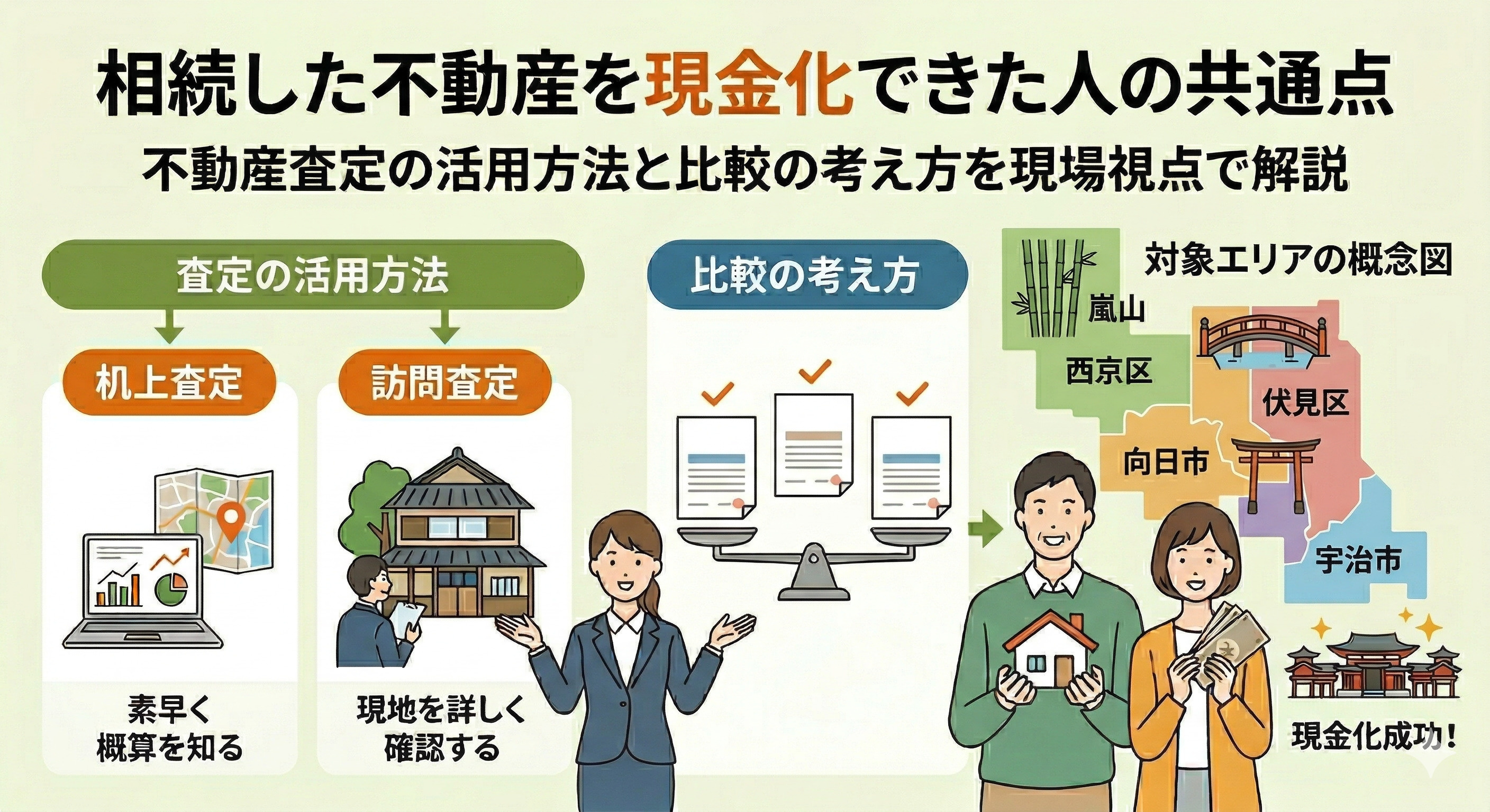 【未来が変わる】相続した家を現金化できた人の共通点｜京都市伏...の画像