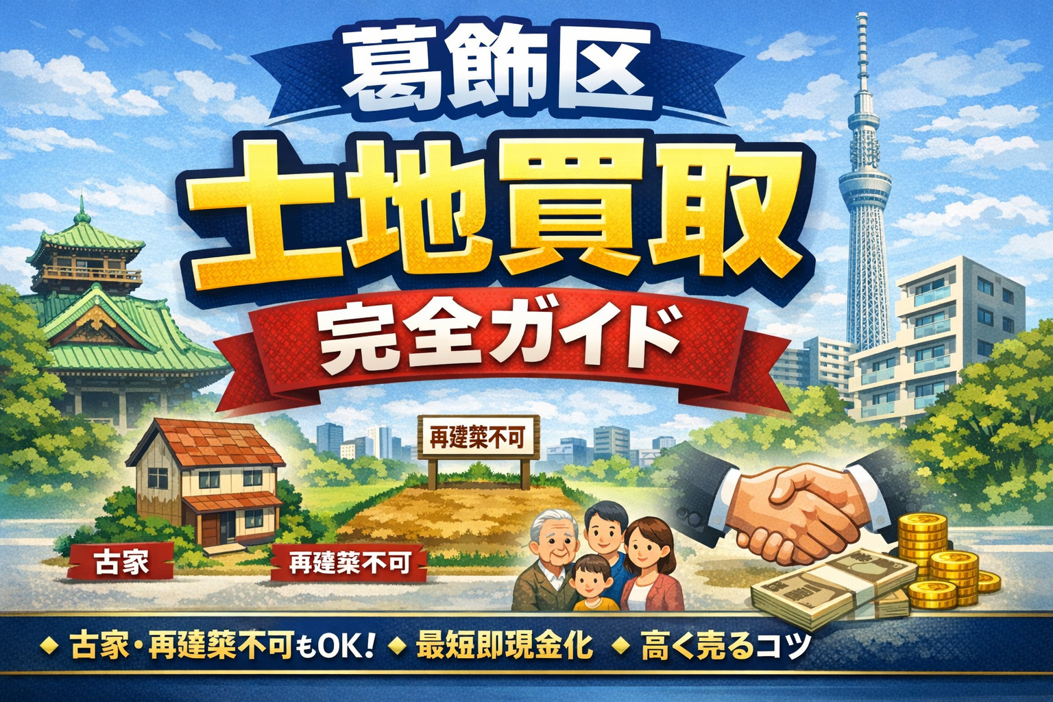 【2026年最新版】葛飾区で土地買取を成功させる完全ガイド｜...の画像
