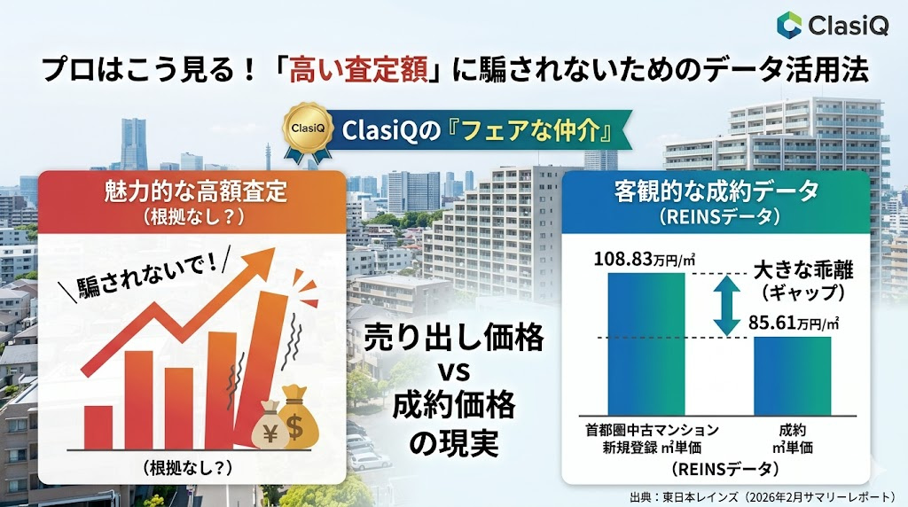 プロはこう見る！「高い査定額」に騙されないためのデータ活用法...の画像