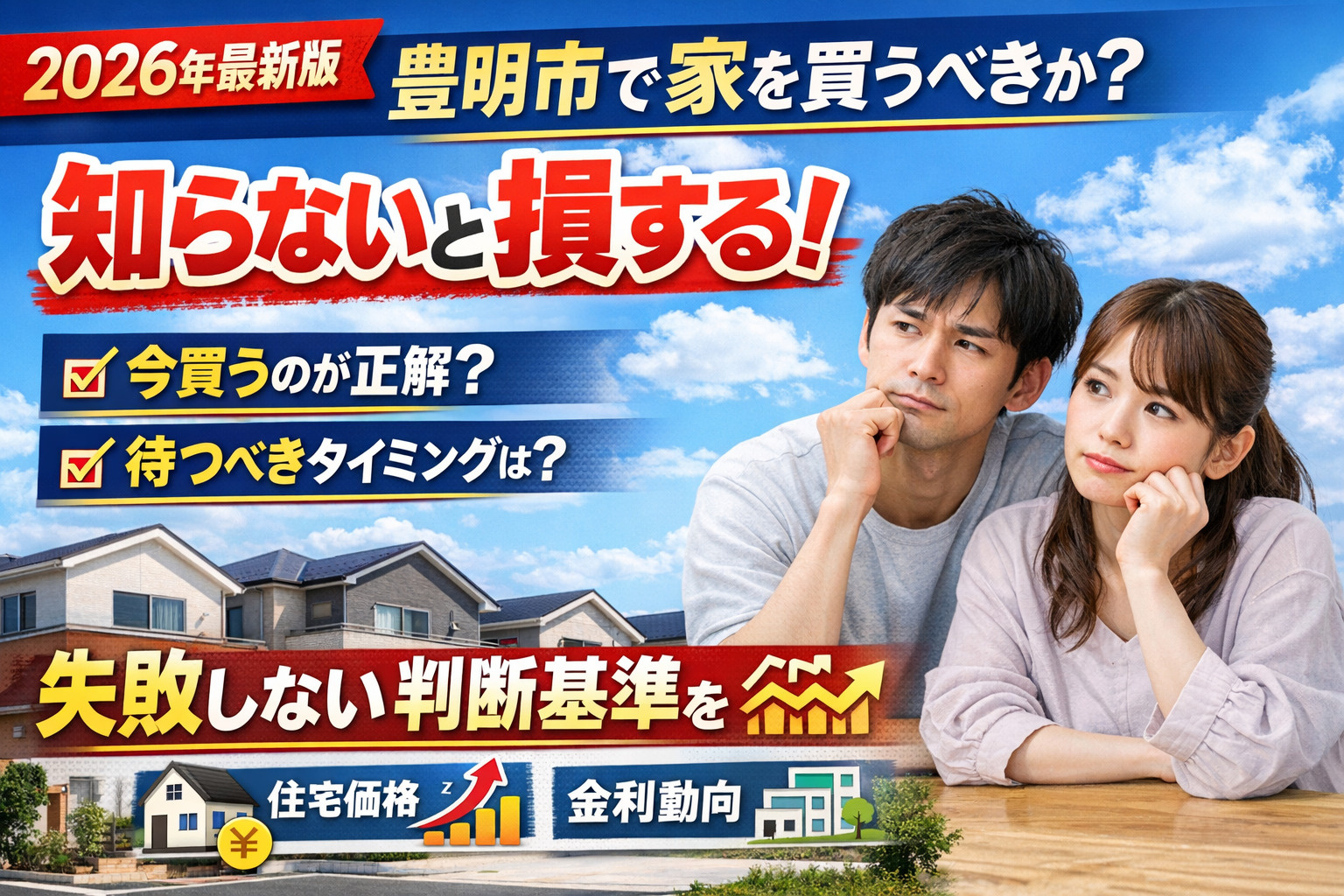 【2026年版】豊明市で家を買うなら今？知らないと損する購入...の画像