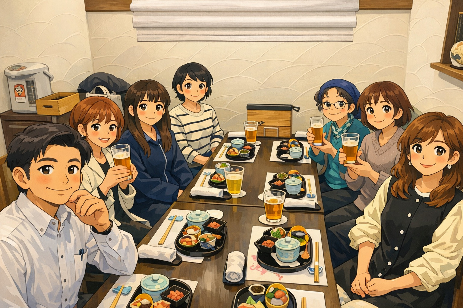 会社のお食事会でした‼の画像