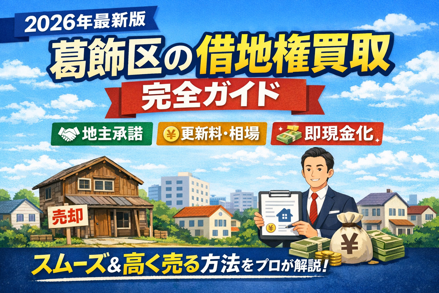 【2026年最新版】葛飾区で借地権買取を依頼する完全ガイド｜...の画像