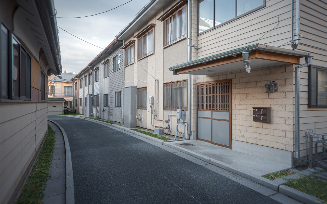 野江の長屋を高く売るコツ！共用通路や階段の「権利トラブル」を...の画像