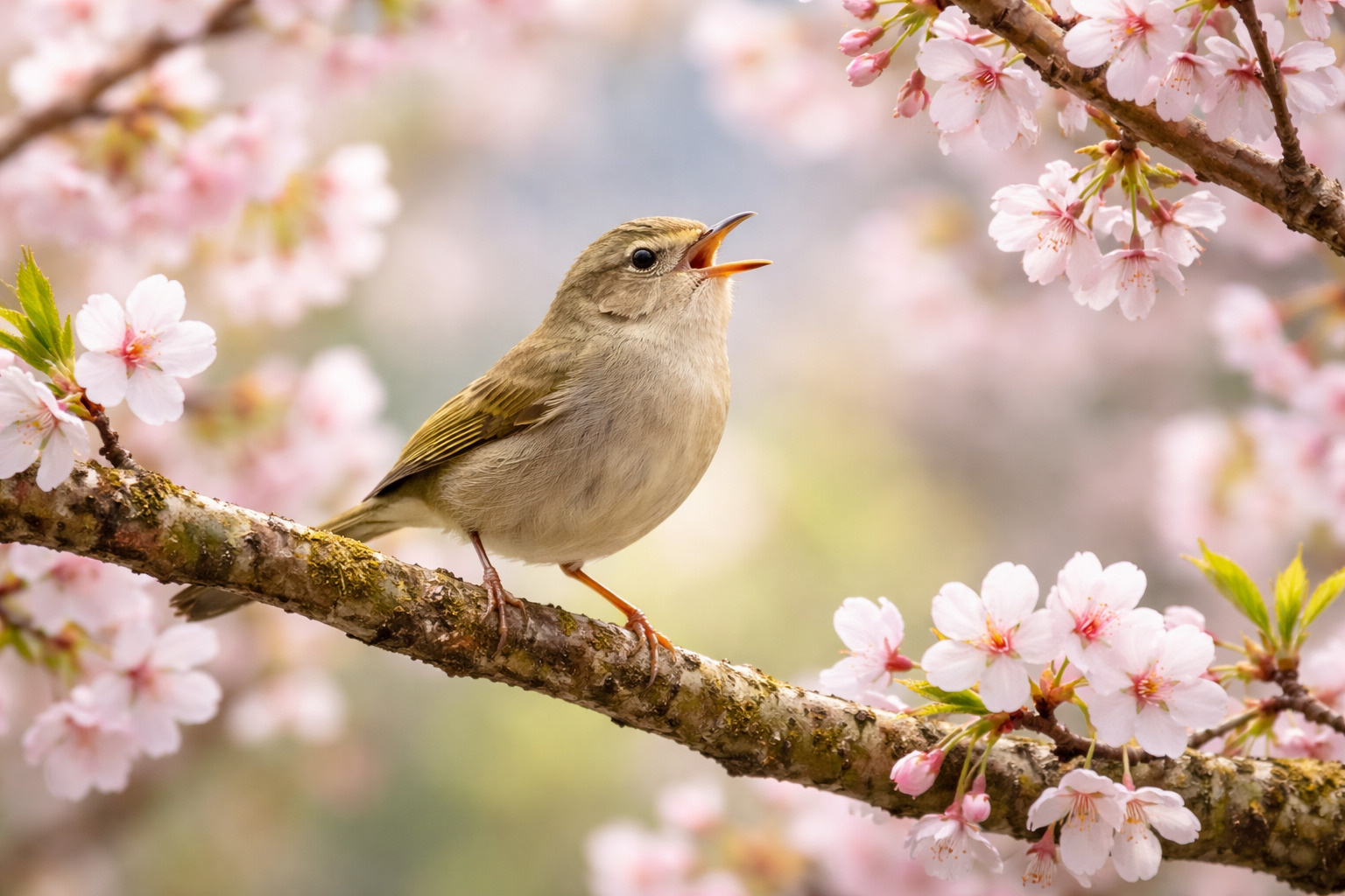 春を告げる鳥「うぐいす」とは？美しい鳴き声の秘密と身近に感じ...の画像