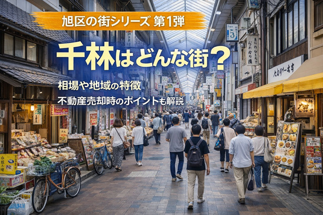 大阪市旭区千林の不動産売却相場は？  地域の特徴と環境を踏ま...の画像