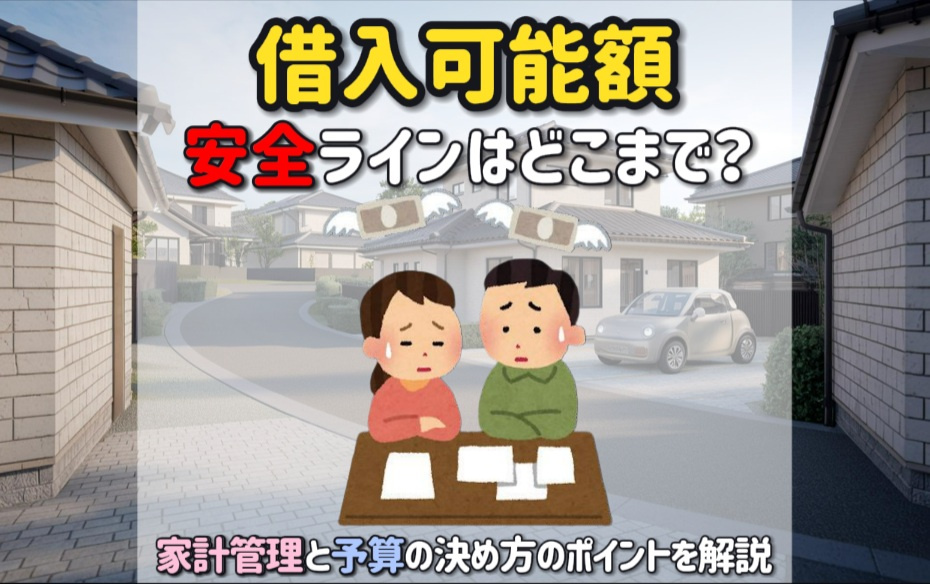 借入可能額の安全ラインはどこまで？家計管理と予算の決め方のポ...の画像