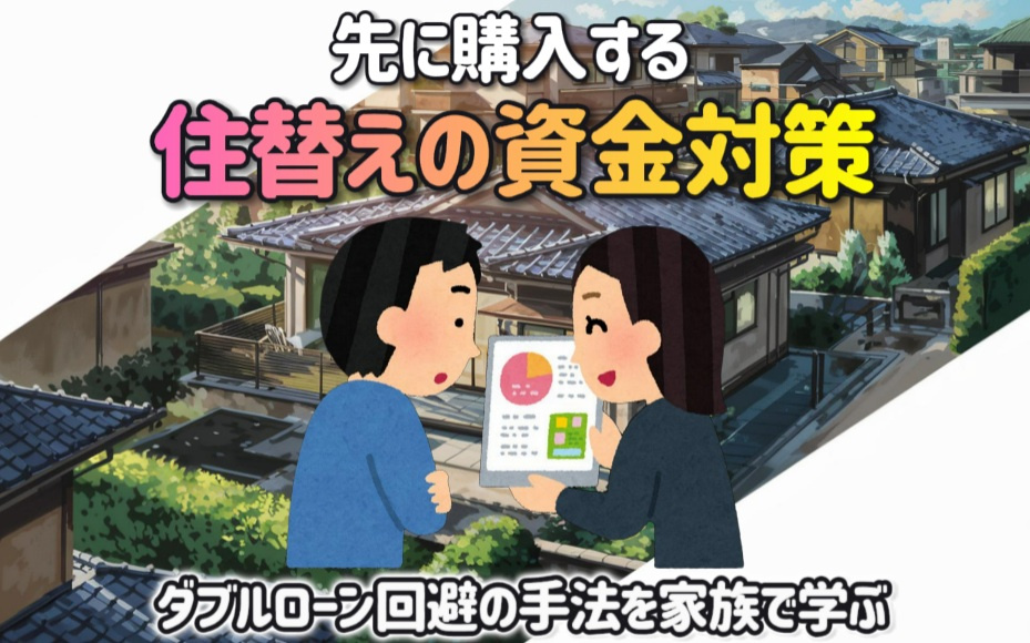 住替えで先に購入する場合の資金対策！ダブルローン回避の手法を...の画像
