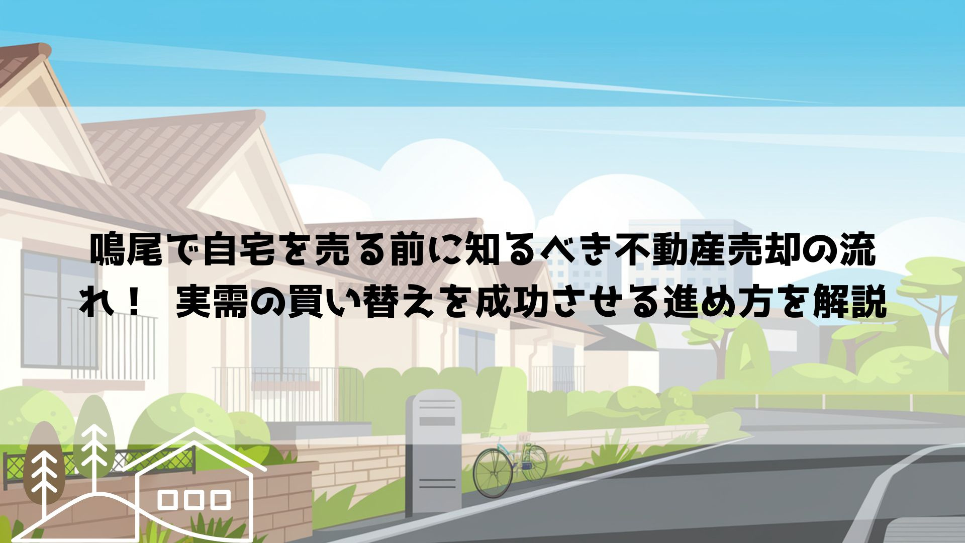 鳴尾で自宅を売る前に知るべき不動産売却の流れ！  実需の買い...の画像
