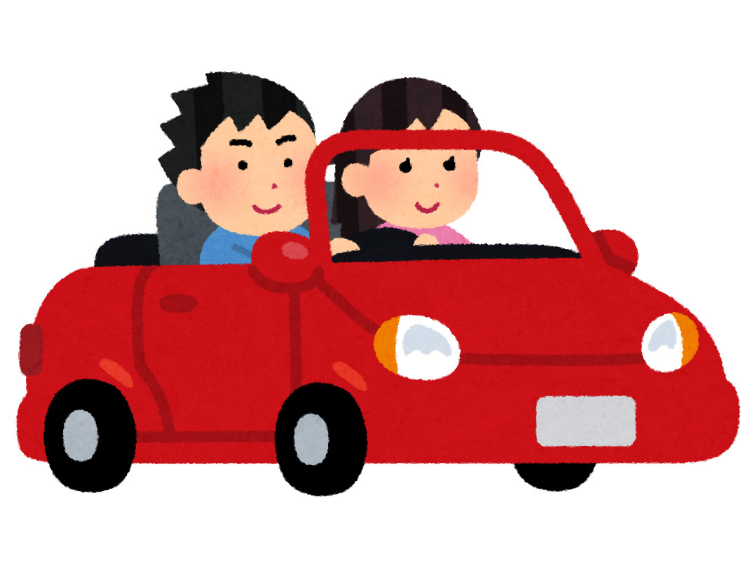 オープンカーの日の画像