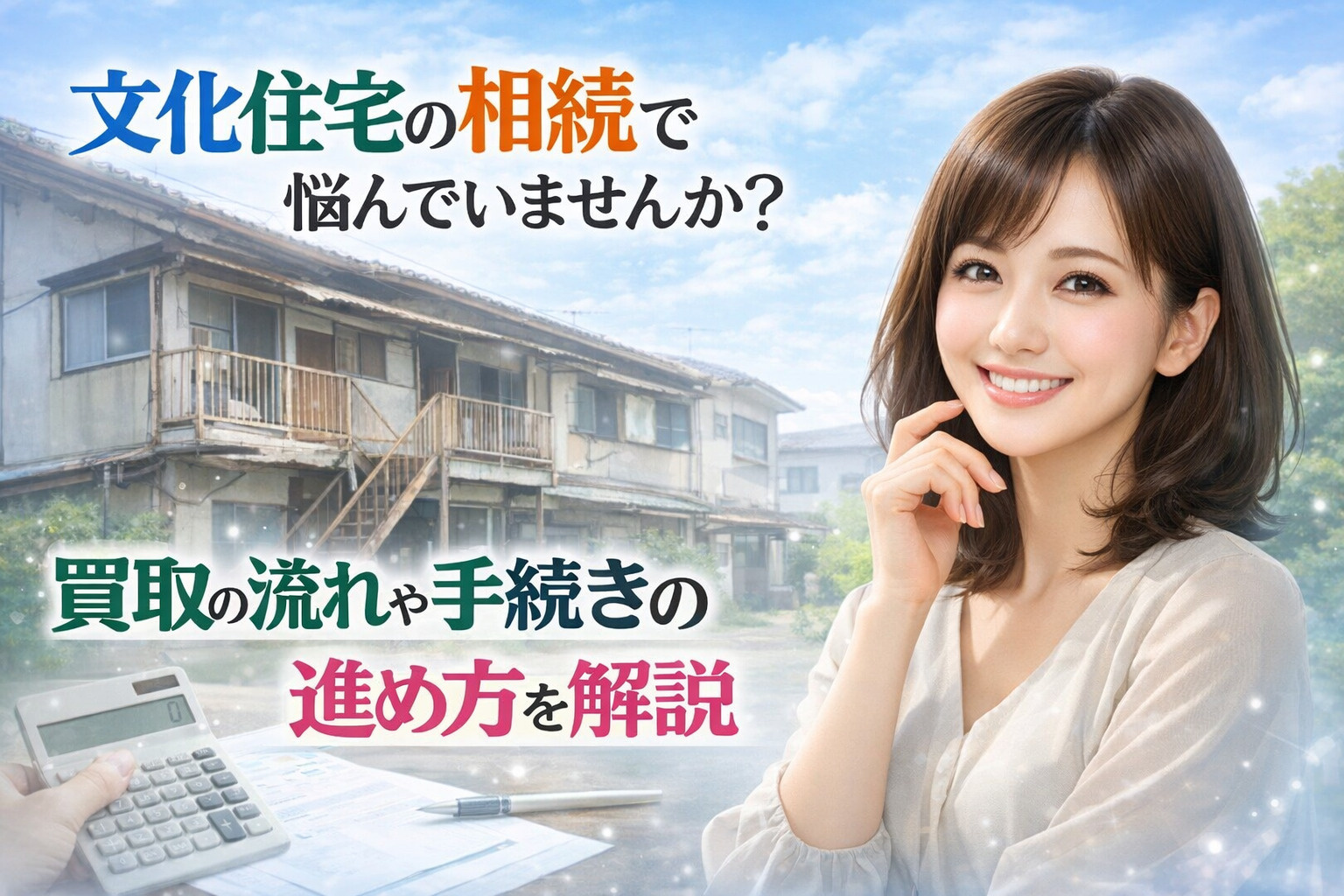 文化住宅の相続で悩んでいませんか  買取の流れや手続きの進め...の画像