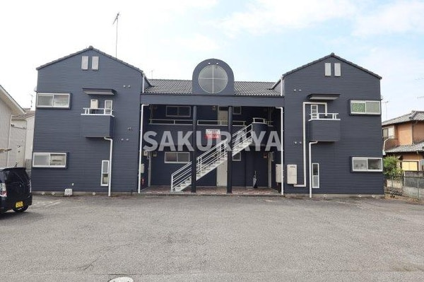 足利市弥生町の2DK、専用庭・追い焚き・WIC付き。「JAJ...の画像