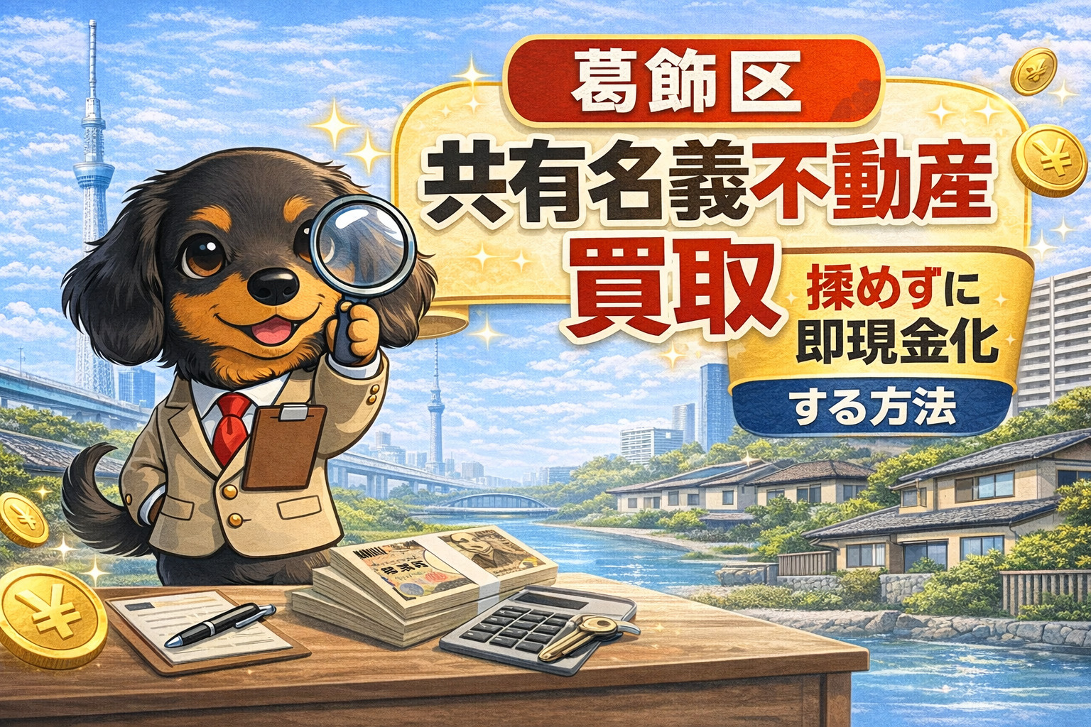 【葛飾区 共有名義不動産買取】揉める前に売却できる現実的な方...の画像