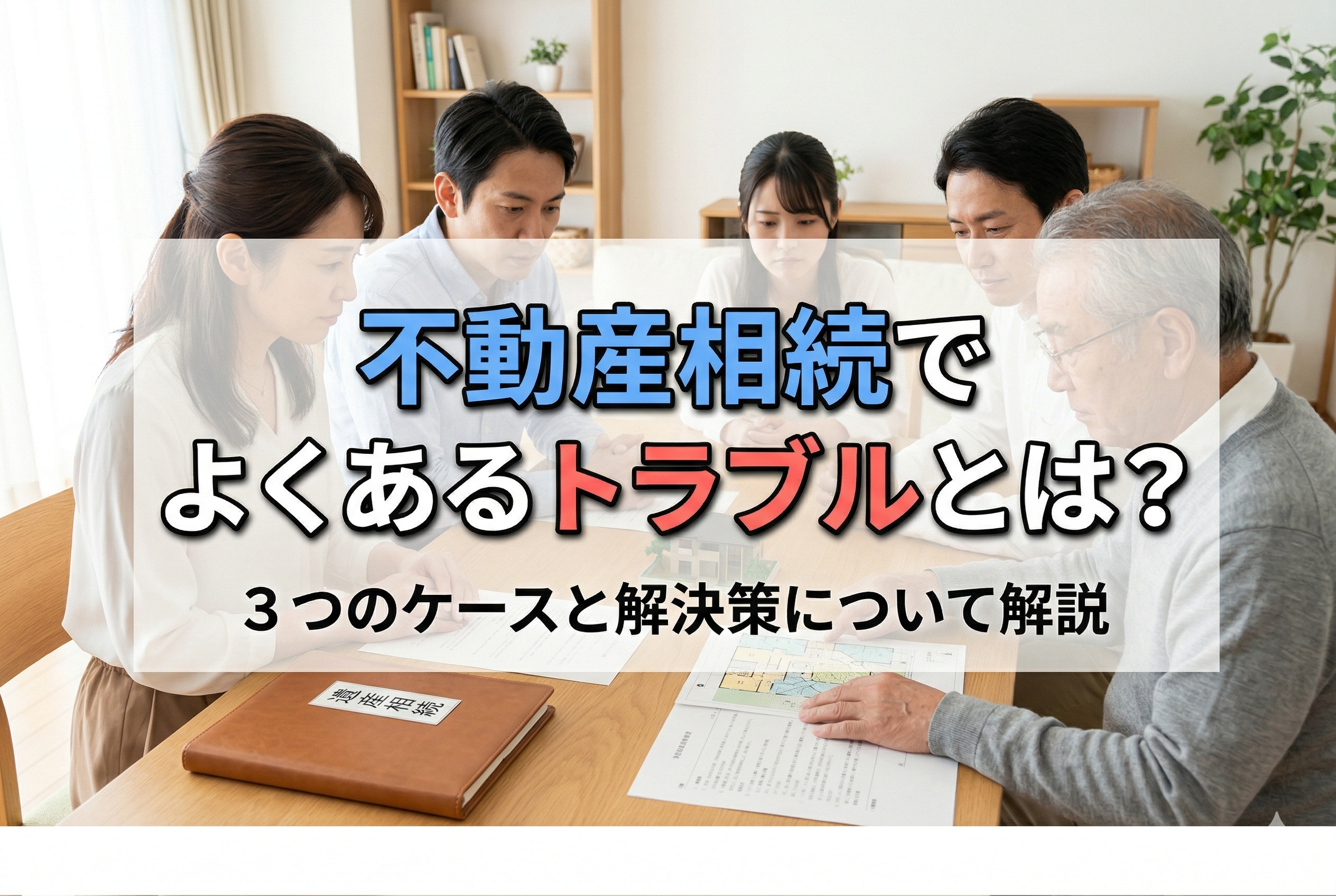 不動産相続でよくあるトラブルとは？3つのケースと解決策につい...の画像