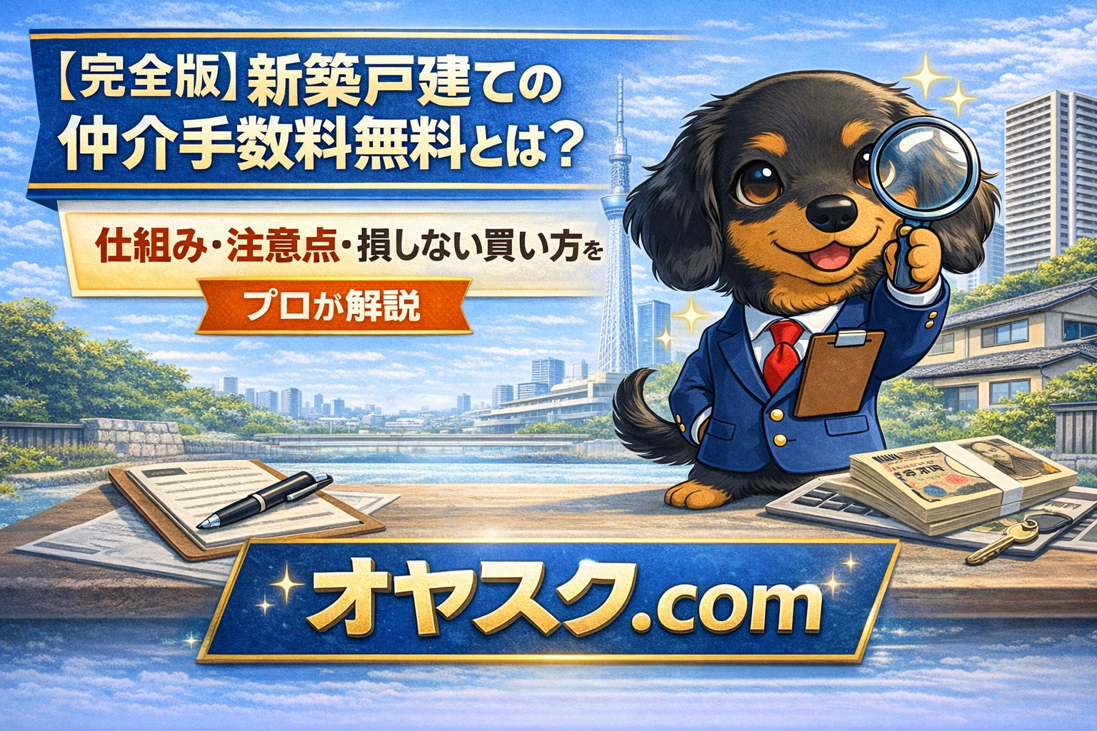 【完全解説】仲介手数料無料の仕組みとは？なぜ0円で成立するの...の画像
