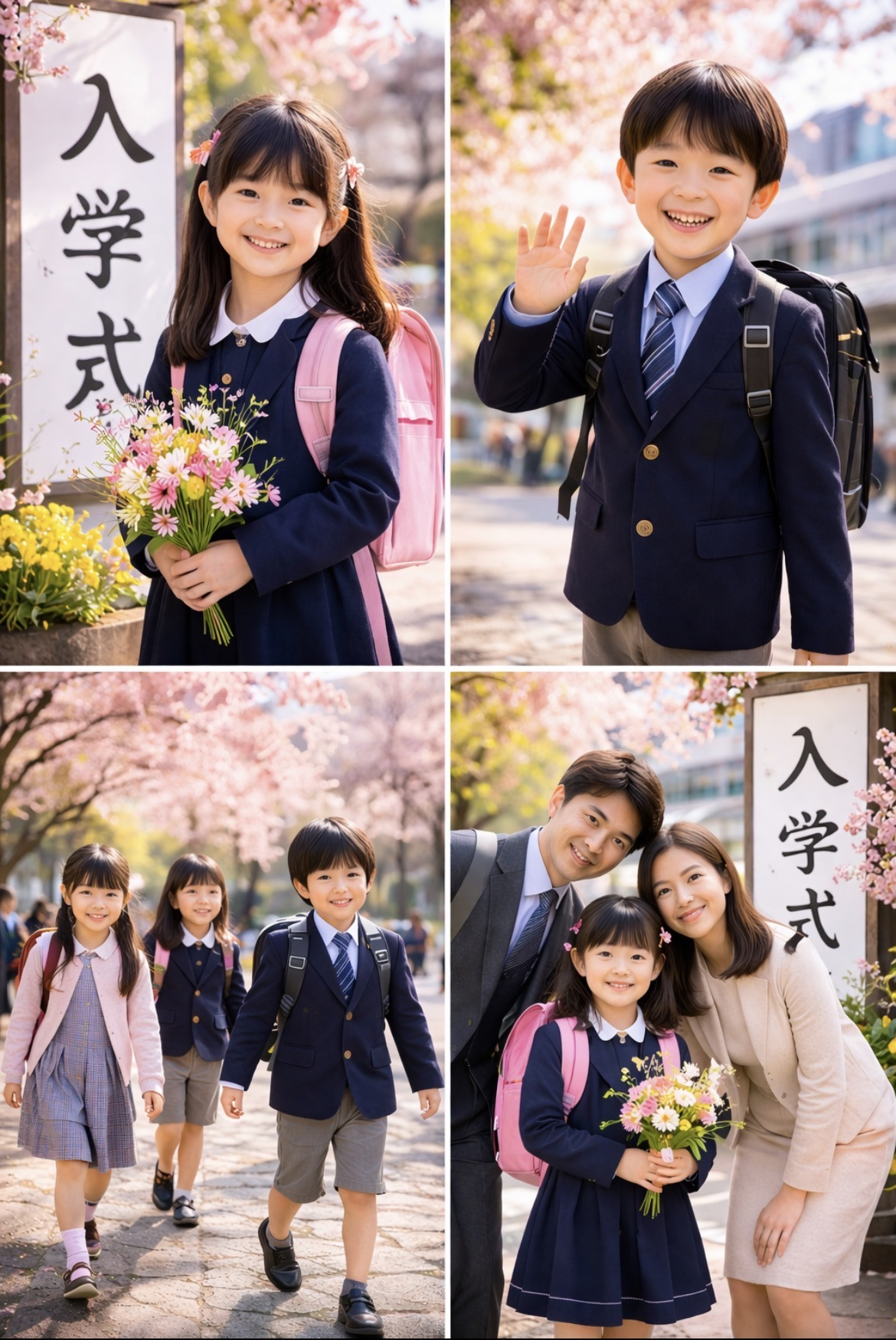 大津市の公立小中学校で入学式｜新しい一歩を応援する春のスター...の画像