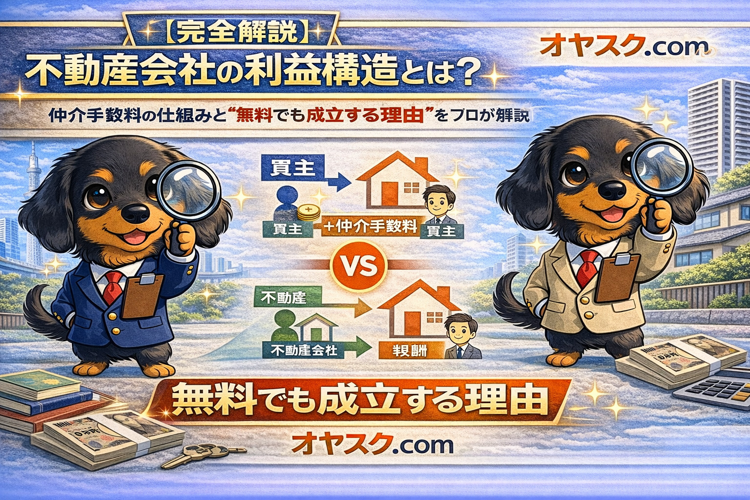 【完全解説】不動産会社の利益構造とは？仲介手数料の仕組みと“...の画像