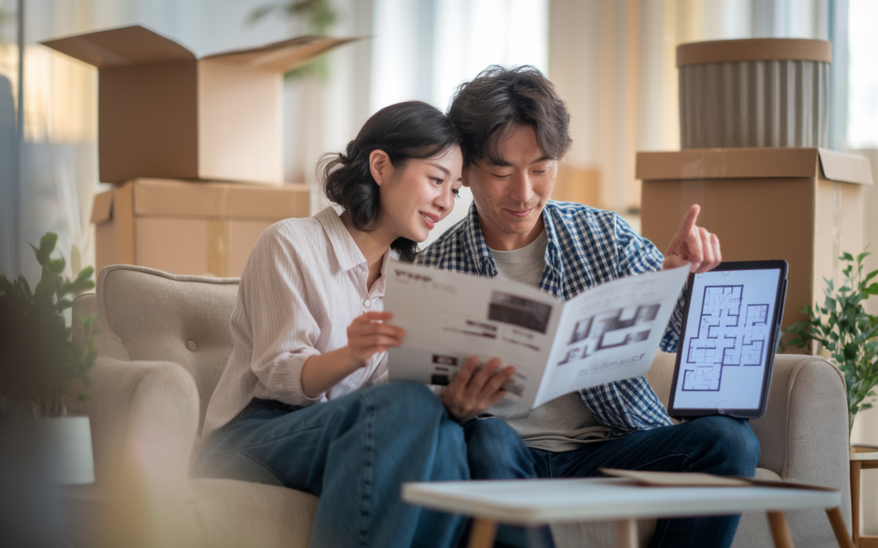 同棲の部屋探しはいつ始めるべきか？カップルに人気の間取りの選...の画像