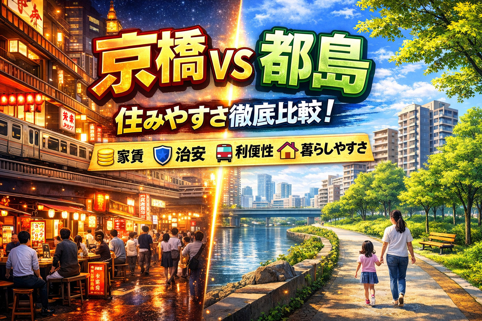 【2026年版】京橋と都島を徹底比較｜家賃・治安・アクセス・...の画像