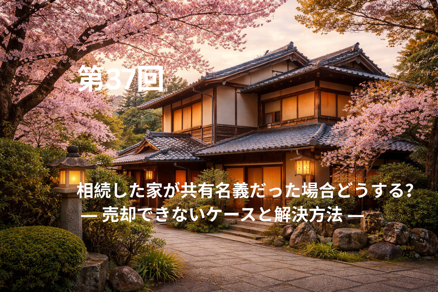 相続した家が共有名義だった場合どうする？ ― 売却できないケ...の画像