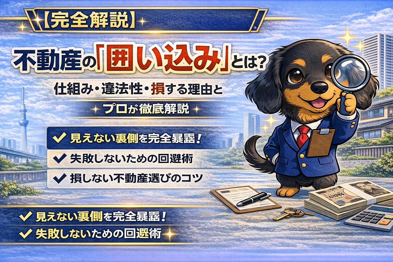 【完全解説】不動産の「囲い込み」とは？仕組み・違法性・損する...の画像