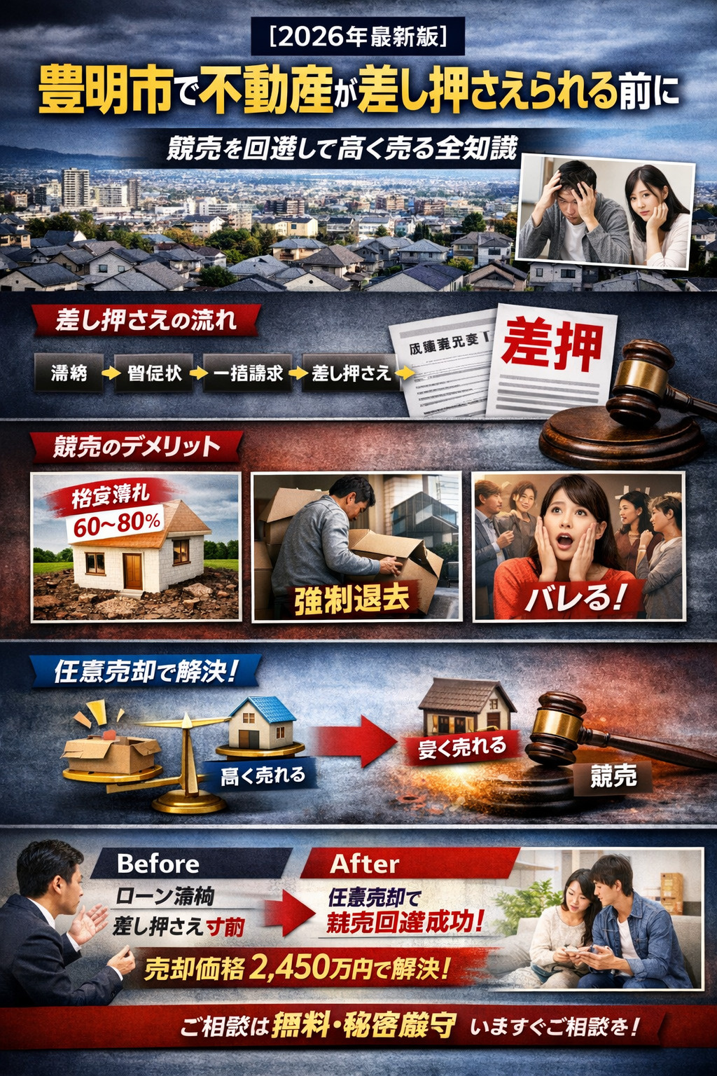 【2026年最新版】豊明市で不動産が差し押さえられる前に｜競...の画像
