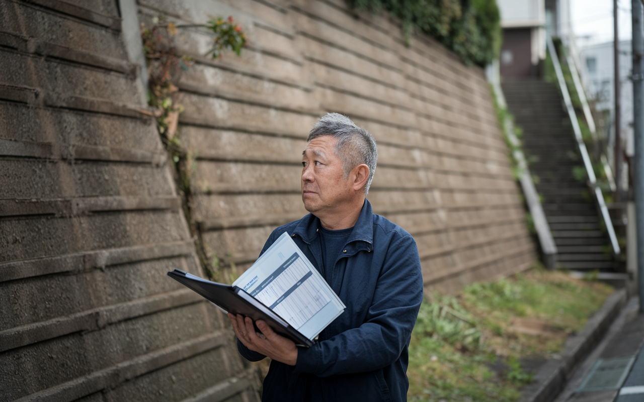 静岡市で高低差のある土地売却の注意点は？擁壁付き物件の安全性...の画像