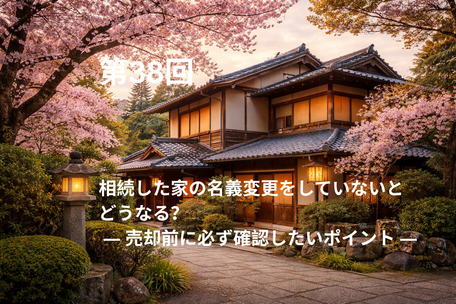 相続した家の名義変更をしていないとどうなる？ ― 売却前に必...の画像