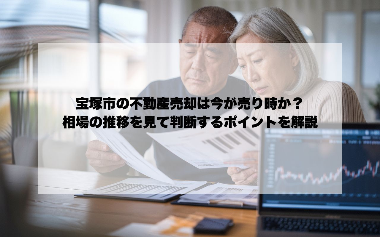 宝塚市の不動産売却は今が売り時か？  相場の推移を見て判断す...の画像