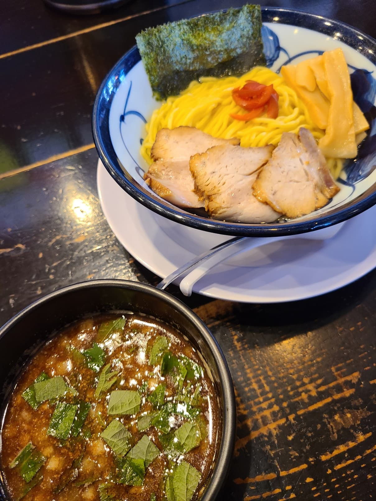新潟市東区『らーめん猫満。』へ行ってきました。猫つけめんは梅...の画像