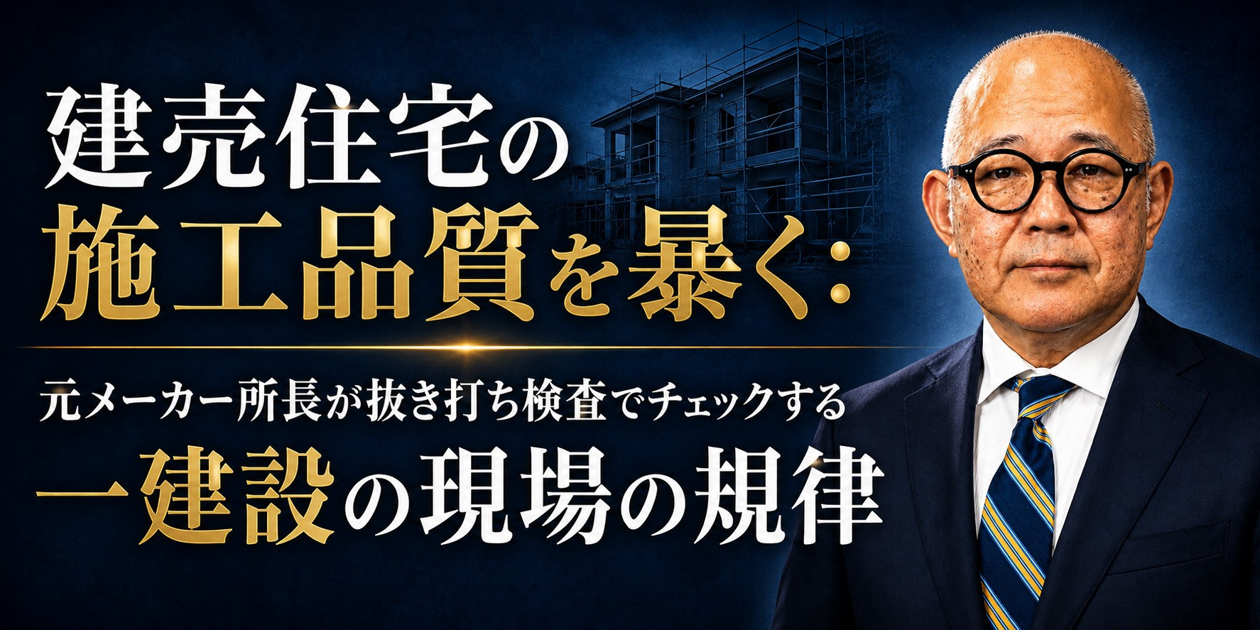 （2026年7月13日）⑦ 建売住宅の施工品質を暴く：元メー...の画像