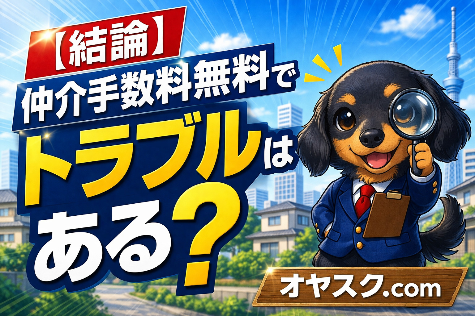 仲介手数料無料でトラブルはある？実際の事例と“絶対に失敗しな...の画像