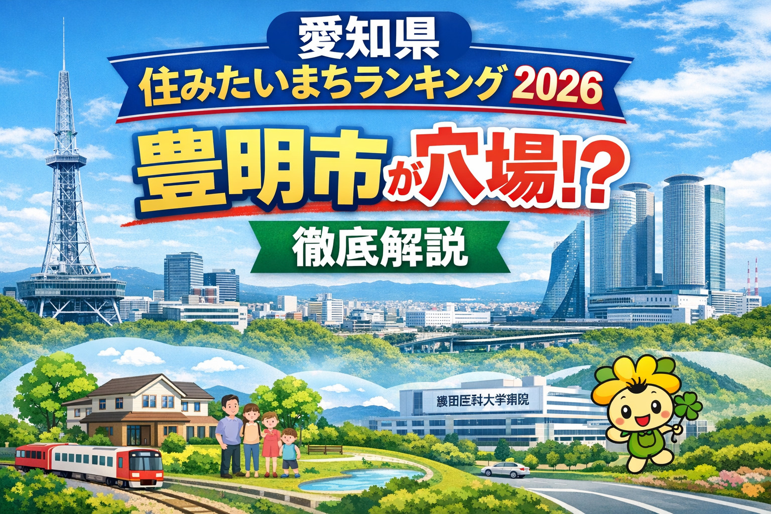 【2026年版】愛知県住みたいまちランキング｜豊明市は穴場？...の画像