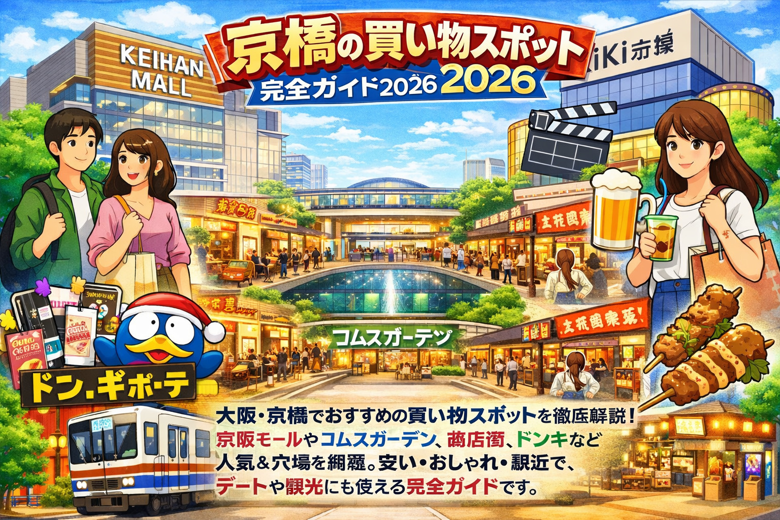 京橋の買い物スポット完全ガイド2026｜安い・おしゃれ・駅近...の画像
