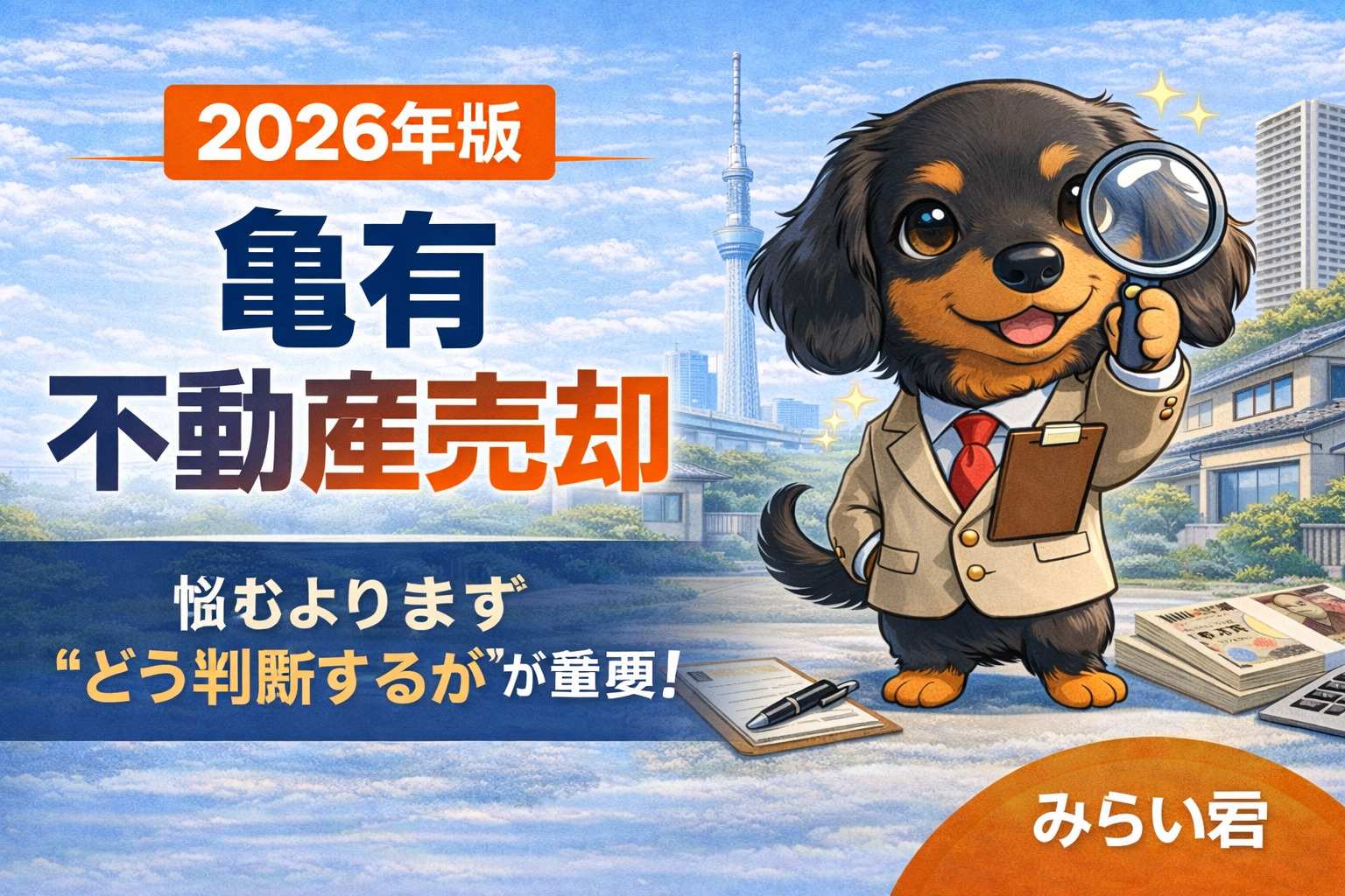 【2026年版】亀有で不動産売却に悩んでいる方へ｜売るべきか...の画像