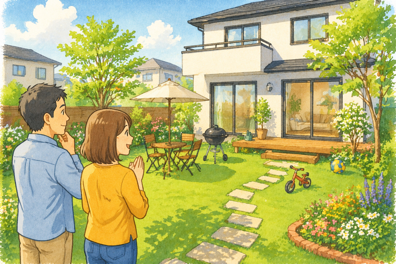 庭付き物件は本当にメリット？後悔しないために知っておくべきポ...の画像